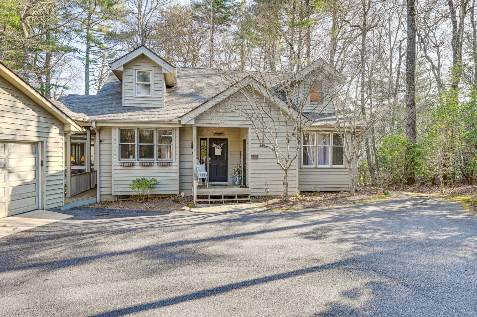 Ford Mountain Retreat With Deck Less Than 1 Mi To Marina! Vila Lake Toxaway Exterior foto